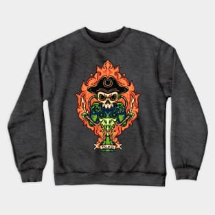 Pirate Players Illustration Crewneck Sweatshirt